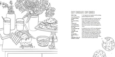 A Cozy Coloring Cookbook US - Paperback / softback