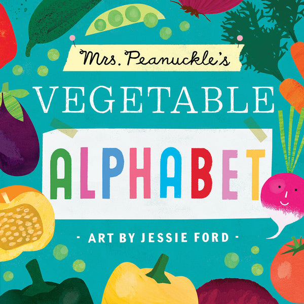 Mrs. Peanuckle's Vegetable Alphabet-Children’s Early years / early learning concepts-買書書 BuyBookBook