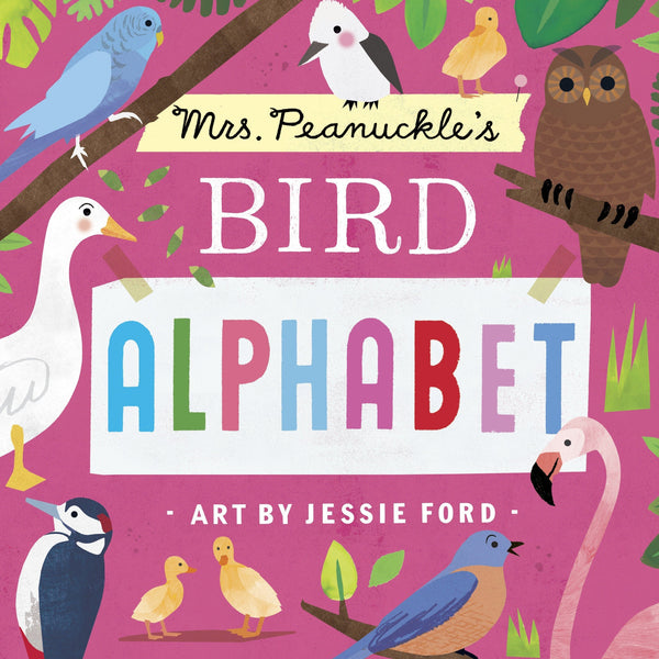 Mrs. Peanuckle's Bird Alphabet-Children’s Early years / early learning concepts-買書書 BuyBookBook