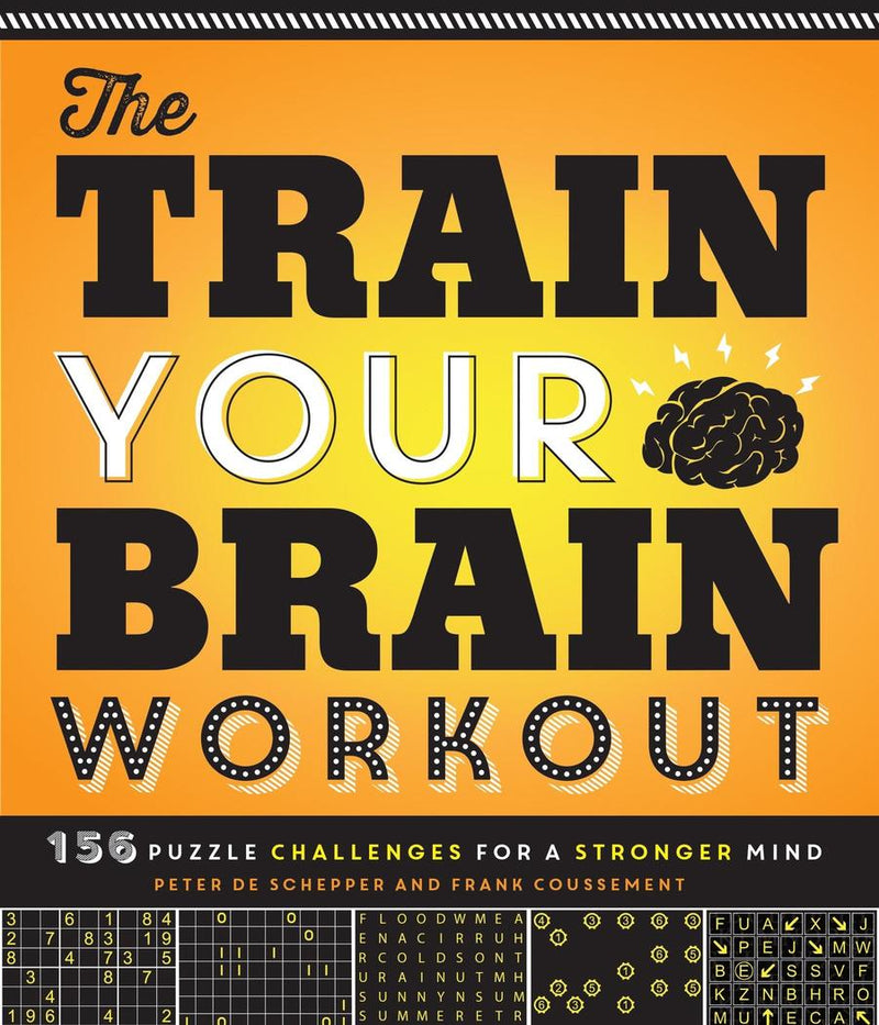 The Train Your Brain Workout-Hobbies/ quizzes/ games-買書書 BuyBookBook
