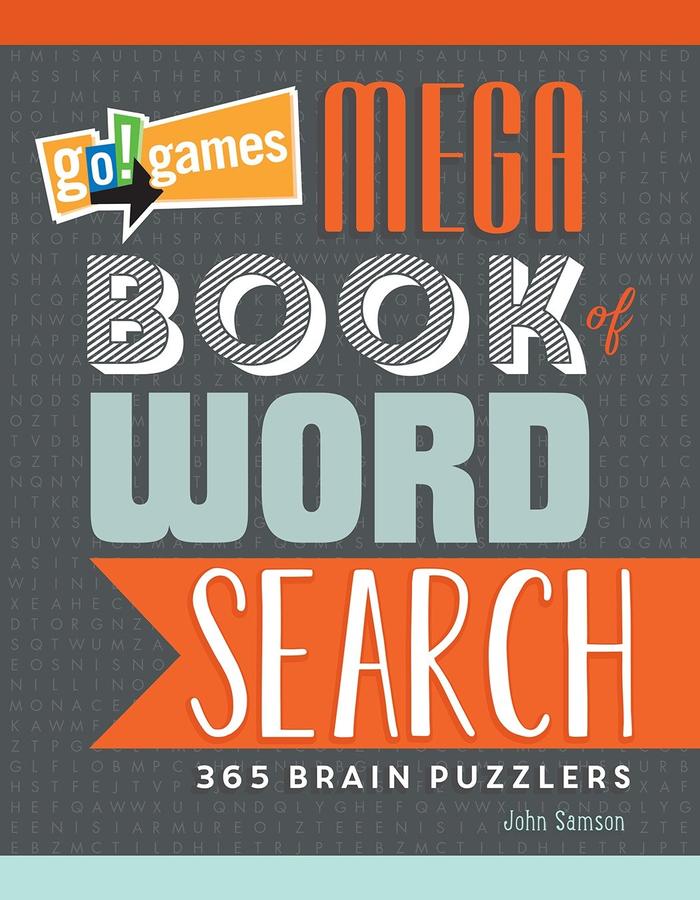 Go!Games Mega Book of Word Search-Hobbies/ quizzes/ games-買書書 BuyBookBook