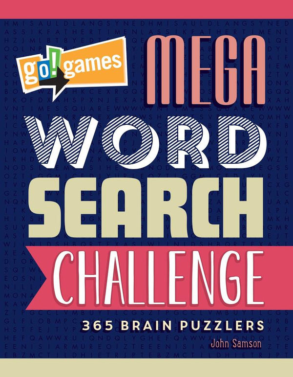 Go!Games Mega Word Search Challenge-Hobbies/ quizzes/ games-買書書 BuyBookBook