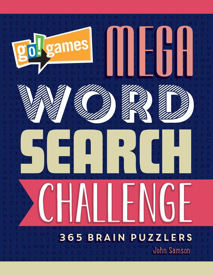 Go!Games Mega Word Search Challenge-Hobbies/ quizzes/ games-買書書 BuyBookBook