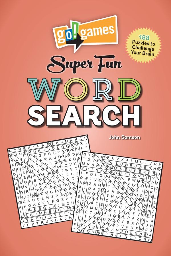 Go!Games Super Fun Word Search-Hobbies/ quizzes/ games-買書書 BuyBookBook
