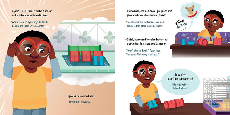 Tyson, el pequeñito / Too-Small Tyson (Spanish Bilingual Edition) US - Hardback