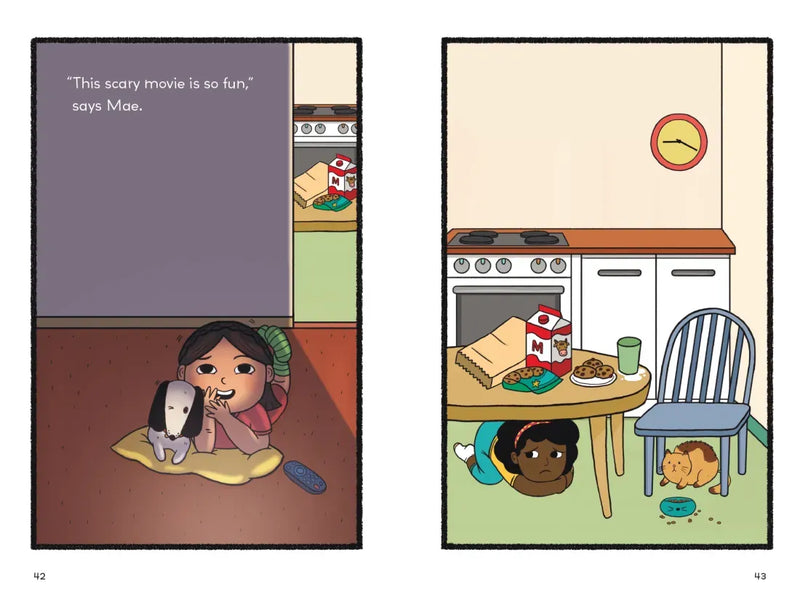 April & Mae and the Movie Night US - Hardback