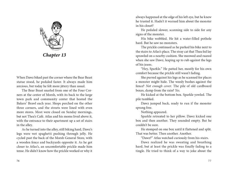 Monster vs. Boy US - Hardback