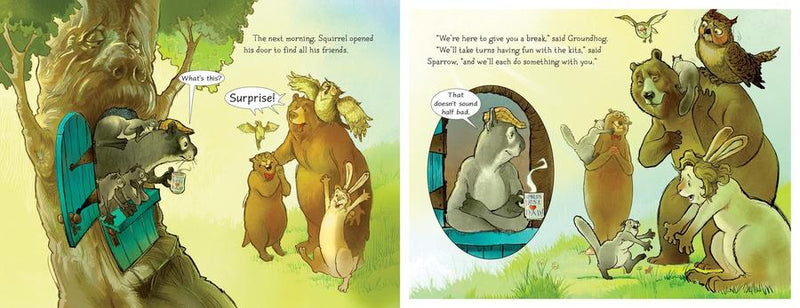 Squirrel Needs a Break US - Hardback