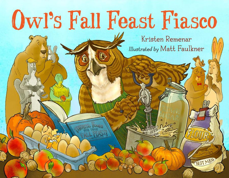 Owl's Fall Feast Fiasco-Children’s / Teenage fiction: Nature and animal stories-買書書 BuyBookBook