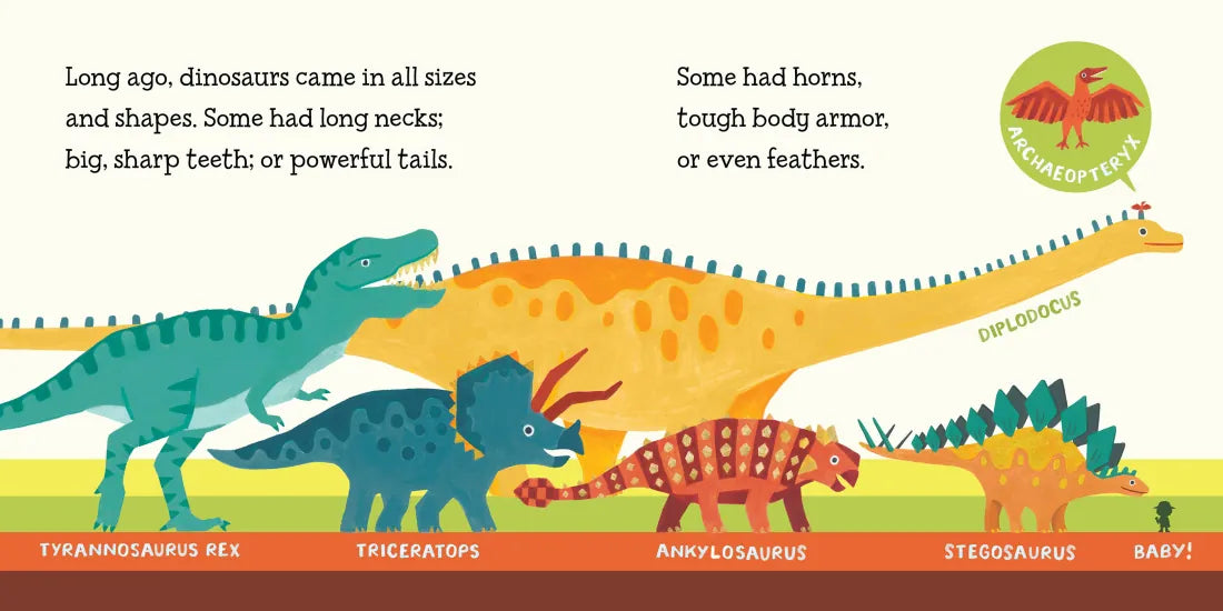 Baby Loves Paleontology US - Board book