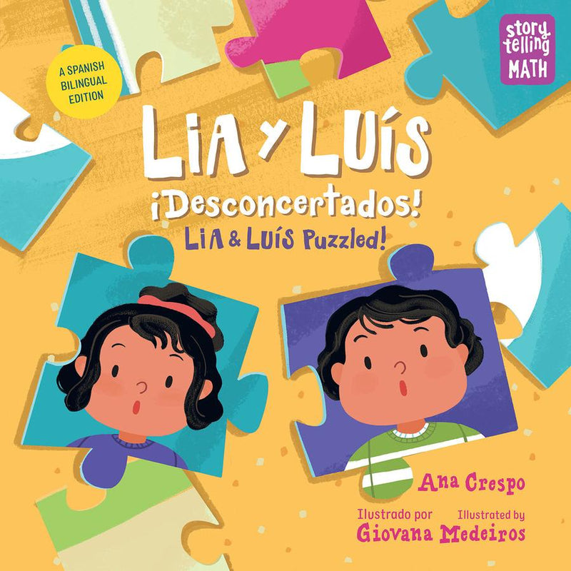 Lia y Luís: ¡Desconcertados! / Lia & Luís: Puzzled! (Spanish Bilingual Edition)-Children’s / Teenage fiction: General and modern fiction-買書書 BuyBookBook