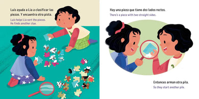 Lia y Luís: ¡Desconcertados! / Lia & Luís: Puzzled! (Spanish Bilingual Edition) US - Hardback