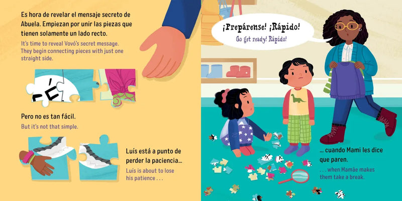 Lia y Luís: ¡Desconcertados! / Lia & Luís: Puzzled! (Spanish Bilingual Edition) US - Hardback
