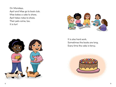 April & Mae and the Book Club Cake US - Paperback / softback