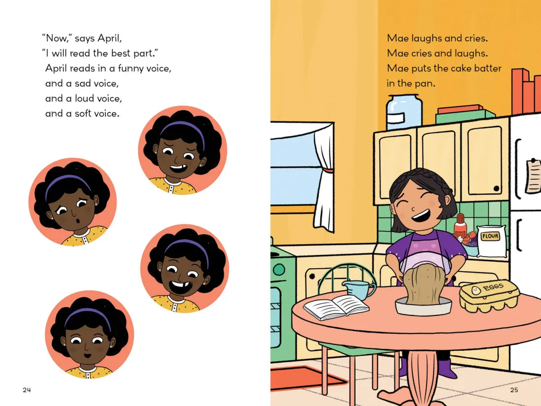 April & Mae and the Book Club Cake US - Hardback