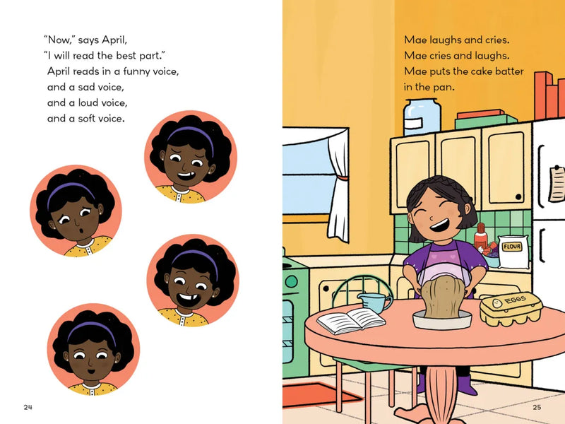 April & Mae and the Book Club Cake US - Hardback