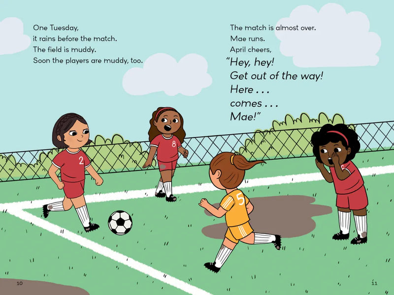 April & Mae and the Soccer Match US - Paperback / softback