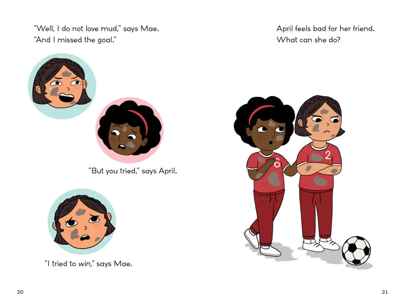 April & Mae and the Soccer Match US - Paperback / softback