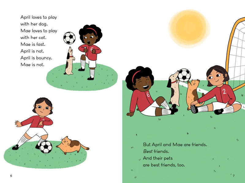 April & Mae and the Soccer Match US - Paperback / softback