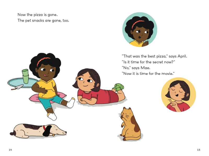 April & Mae and the Movie Night US - Paperback / softback