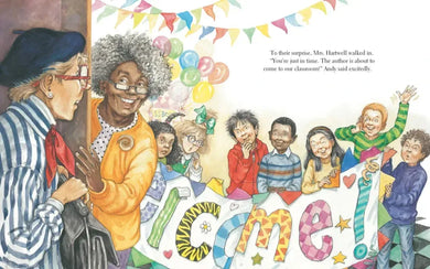 Author Visit Jitters US - Hardback