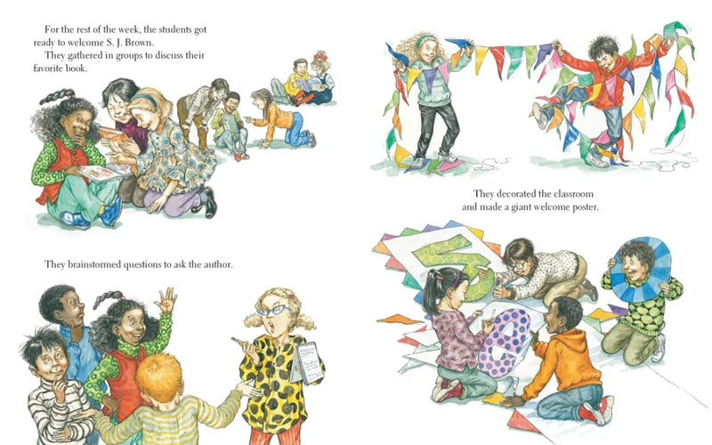 Author Visit Jitters US - Hardback