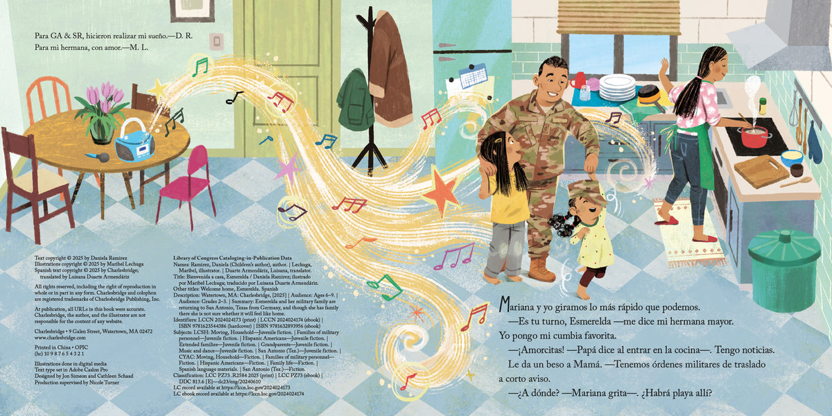 Bienvenida a casa, Esmerelda (Spanish Edition) interior 3 (ISBN 9781623544386)