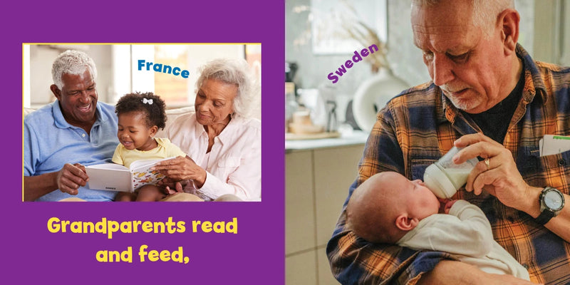 Global Baby Grandparents US - Board book