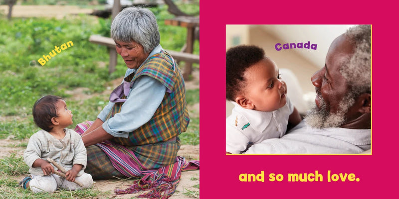 Global Baby Grandparents US - Board book