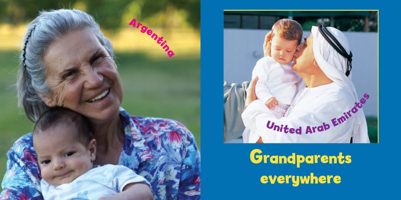 Global Baby Grandparents US - Board book