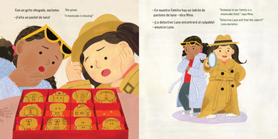 Luna y el caso de los pasteles de luna perdidos / Luna and the Case of the Missing Mooncakes interior 1 (ISBN 9781623544683)