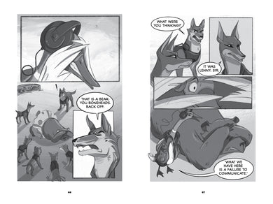 The Hunt for Shadowclaw interior 1 (ISBN 9781623544713)