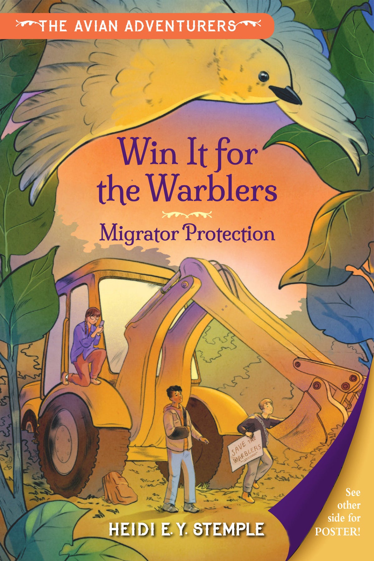 The Avian Adventurers #2: Win It for the Warblers cover (ISBN 9781623544782)