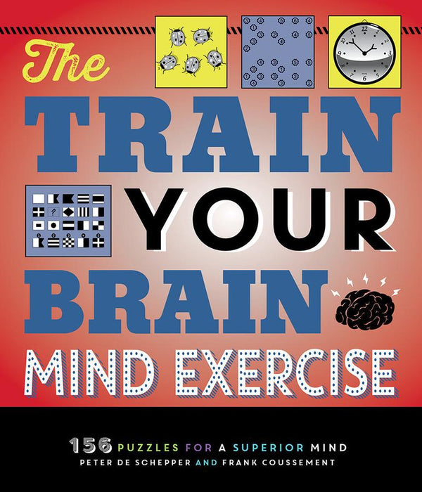The Train Your Brain Mind Exercise-Hobbies/ quizzes/ games-買書書 BuyBookBook