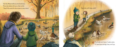 Landing in a New Pond US - Hardback