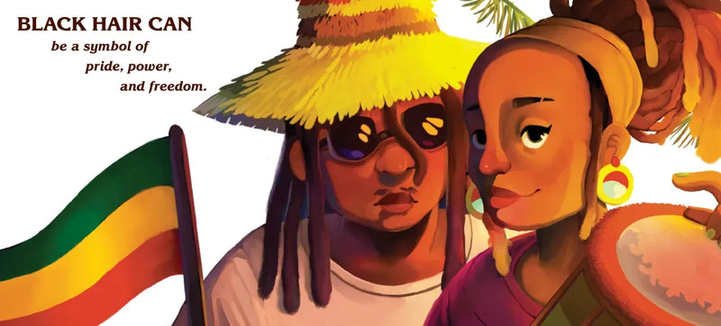 Black Hair Can US - Hardback