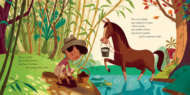 La piñata que la campesina colgó (Spanish Edition) interior 1 (ISBN 9781623546076)