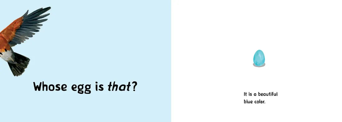 Whose Egg Is That? US - Board book