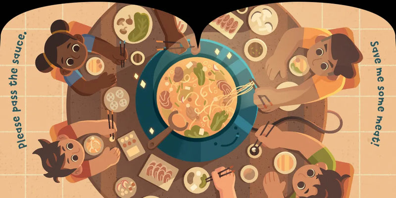 Hot Pot Night! US - Board book