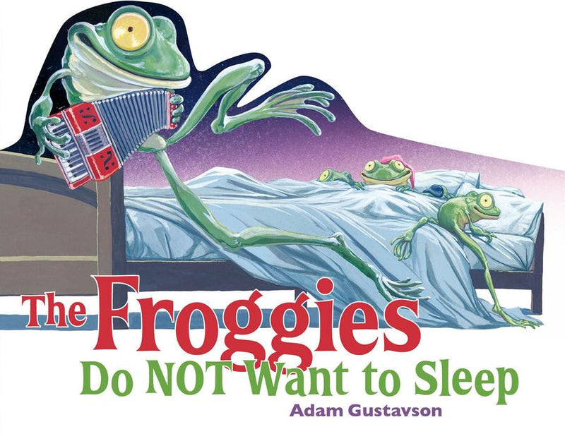 The Froggies Do NOT Want to Sleep-Children’s picture books-買書書 BuyBookBook