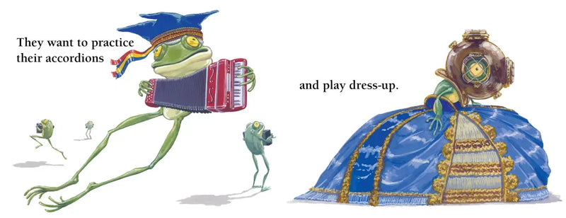 The Froggies Do NOT Want to Sleep US - Board book