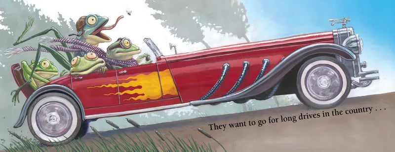 The Froggies Do NOT Want to Sleep US - Board book