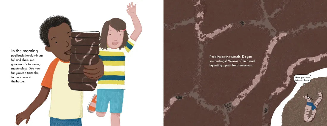This Is a Book To Read With a Worm US - Paperback / softback