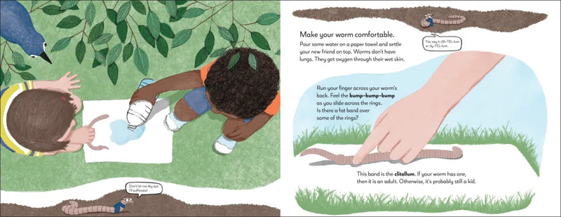 This Is a Book To Read With a Worm US - Paperback / softback