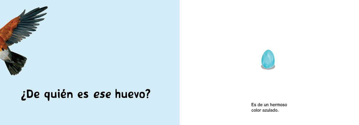 ¿De quién es ese huevo? (Spanish Edition) interior 3 (ISBN 9781623548209)