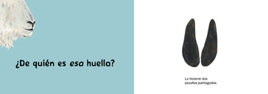 ¿De quién es esa huella? (Spanish Edition) interior 3 (ISBN 9781623548223)