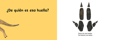 ¿De quién es esa huella? (Spanish Edition) interior 2 (ISBN 9781623548223)