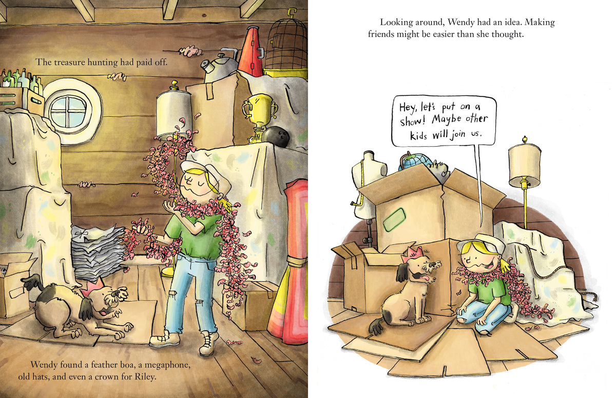 The Amazing Backyard Welcome Show interior 1 (ISBN 9781623548292)