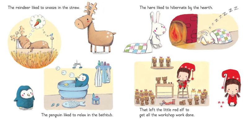 The Little Red Elf US - Hardback