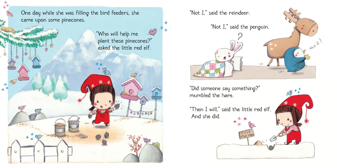The Little Red Elf US - Hardback